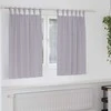 Užuolaidos su žiedais, blokuojančios šviesą 2 pcs Metalo pilka