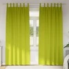 Užuolaidos su žiedais, blokuojančios šviesą 2 pcs Žalia