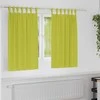 Užuolaidos su žiedais, blokuojančios šviesą 2 pcs Žalia