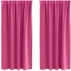 Užuolaidos su žiedais, blokuojančios šviesą 2 pcs