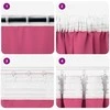 Užuolaidos su žiedais, blokuojančios šviesą 2 pcs