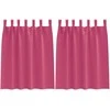 Užuolaidos su žiedais, blokuojančios šviesą 2 pcs