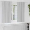 Užuolaidos su žiedais, blokuojančios šviesą 2 pcs