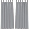 Užuolaidos su žiedais, blokuojančios šviesą 2 pcs