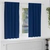 Užuolaidos su žiedais, blokuojančios šviesą 2 pcs