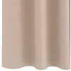 Užuolaidos su žiedais, blokuojančios šviesą 2 pcs Taupe