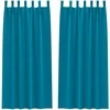 Užuolaidos su žiedais, blokuojančios šviesą 2 pcs Turkio