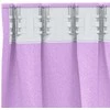 Užuolaidos su žiedais, blokuojančios šviesą 2 pcs Violetinė