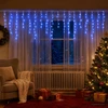 Užuolaidų girliandos 798 LED Mėlyna 2000 x 72 cm