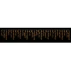 Užuolaidų girliandos 798 LED Šilta balta 2000 x 72 cm