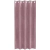 Užtemdymo užuolaidos 2 pcs Tamsiai rožinė 140 x 175 cm Aksomas