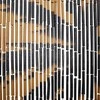 Vabzdžių durų užuolaidos, palmės spaudinys, 100x220cm, bambukas