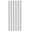 Vabzdžių Užuolaida iš Chenille Pilka ir balta 100 x 220 cm