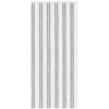 Vabzdžių Užuolaida iš Chenille Pilka ir balta 100 x 230 cm