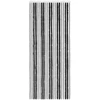 Vabzdžių Užuolaida iš Chenille Pilka ir juoda 90 x 220 cm