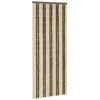 Vabzdžių Užuolaida iš Chenille Tamsiai ruda ir smėlio