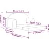 Vaikiška dvivietė sofa-lova, rožinės spalvos, minkštas pliušas