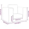 Vaikiška sofa-lova, pilka, minkštas pliušas, su žvaigždėmis