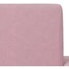 Vaikiška sofa-lova, rožinės spalvos, minkštas pliušas