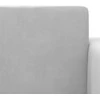Vaikiška sofa-lova, šviesiai pilkos spalvos, minkštas pliušas