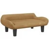 Vaikiška sofa, rudos spalvos, 70x40x24cm, aksomas