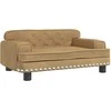 Vaikiška sofa, rudos spalvos, 70x45x30cm, aksomas