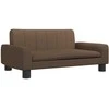 Vaikiška sofa, rudos spalvos, 70x45x30cm, audinys
