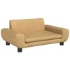 Vaikiška sofa, rudos spalvos, 70x45x33cm, aksomas