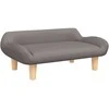 Vaikiška sofa, taupe spalvos, 70x40x24cm, audinys