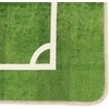 Vaikiškas kilimas, žalias, 160x230cm, futbolo aikštelė