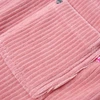 Vaikiškas kombinezonas-suknelė, šviesiai rožinis, velvetas, 116 dydžio