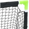 Vaikiški futbolo vartai, juodi, 90x64x64cm, sulankstomi
