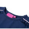 Vaikiški marškinėliai ilgomis rankovėmis, tamsiai mėlyni, 104 dydžio