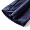 Vaikiškos kelnės, tamsiai mėlynos spalvos, velvetas, 92 dydžio