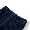 Vaikiškos kelnės, tamsiai mėlynos spalvos, velvetas, 92 dydžio