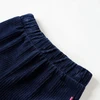 Vaikiškos kelnės, tamsiai mėlynos spalvos, velvetas, 104 dydžio