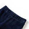 Vaikiškos kelnės, tamsiai mėlynos spalvos, velvetas, 92 dydžio