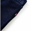 Vaikiškos kelnės, tamsiai mėlynos spalvos, velvetas, 92 dydžio