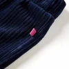Vaikiškos kelnės, tamsiai mėlynos spalvos, velvetas, 116 dydžio
