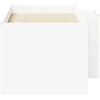Vaikų Aukštas Lova 2 pcs Balta 163 x 101,1 x 68,5 cm