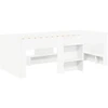 Vaikų Aukštas Lova 2 pcs Balta 193 x 96,1 x 68,5 cm