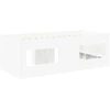 Vaikų Aukštas Lova 2 pcs Balta 193 x 96,1 x 68,5 cm