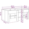 Vaikų Aukštas Lova 2 pcs Balta 80 x 200 cm Apdirbta mediena