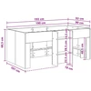 Vaikų Aukštas Lova 2 pcs Balta 90 x 190 cm Apdirbta mediena