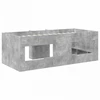 Vaikų Aukštas Lova 2 pcs Betoninė 203 x 101,1 x 68,5 cm