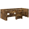 Vaikų Aukštas Lova 2 pcs Dūminio ąžuolo 203 x 101,1 x 68,5 cm