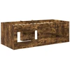 Vaikų Aukštas Lova 2 pcs Dūminio ąžuolo 203 x 101,1 x 68,5 cm