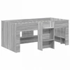 Vaikų Aukštas Lova 2 pcs Pilka Sonoma 163 x 101,1 x 68,5 cm