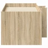 Vaikų Aukštas Lova 2 pcs Sonoma ąžuolo 163 x 101,1 x 68,5 cm