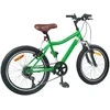 Vaikų Dviratis 20 Colių 6-Speed 6-11 metų amžiaus Žalia